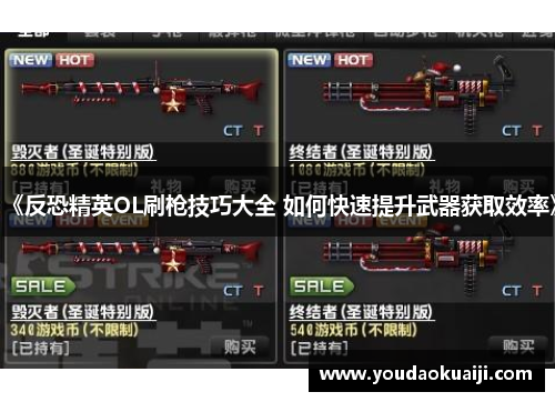 《反恐精英OL刷枪技巧大全 如何快速提升武器获取效率》